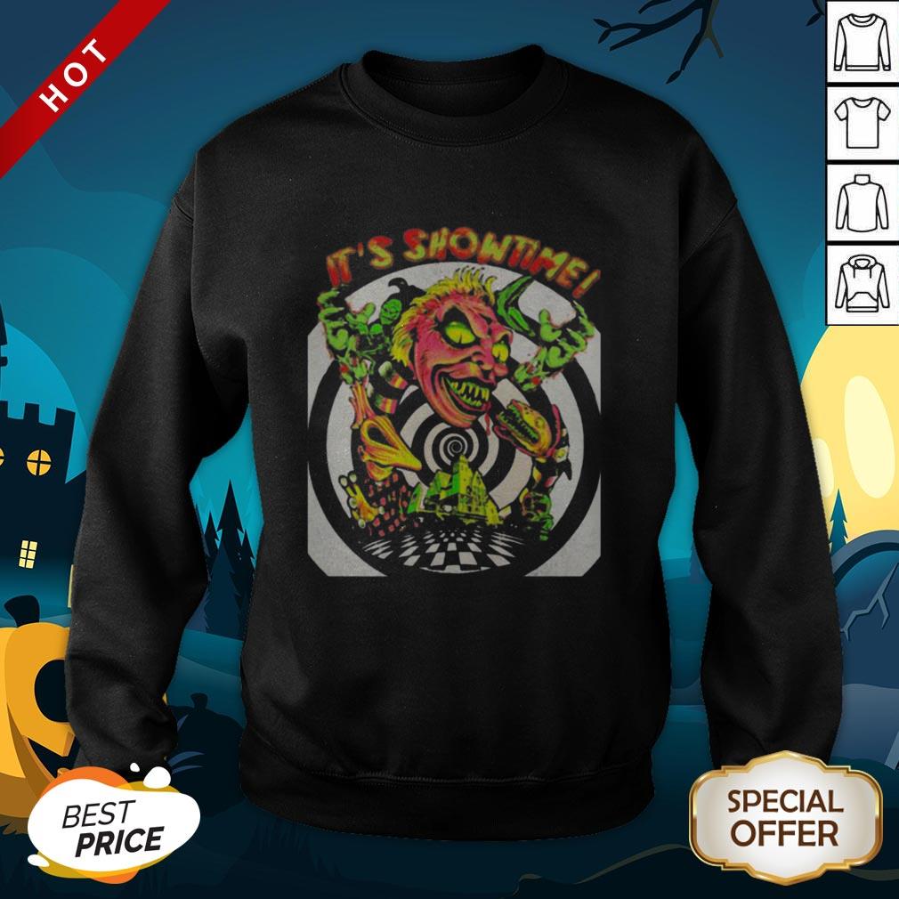 It’s Showtime Funny Beetlejuice Halloween Shirt