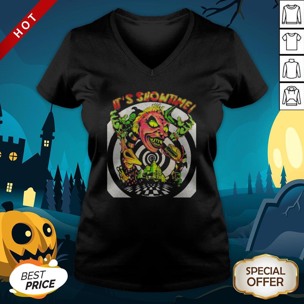 It’s Showtime Funny Beetlejuice Halloween Shirt
