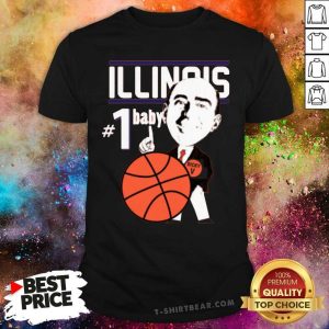 Cool Illinois Illini University Basketball Dick Vitale 1 Baby Ncaa College Sleeveless Shirt