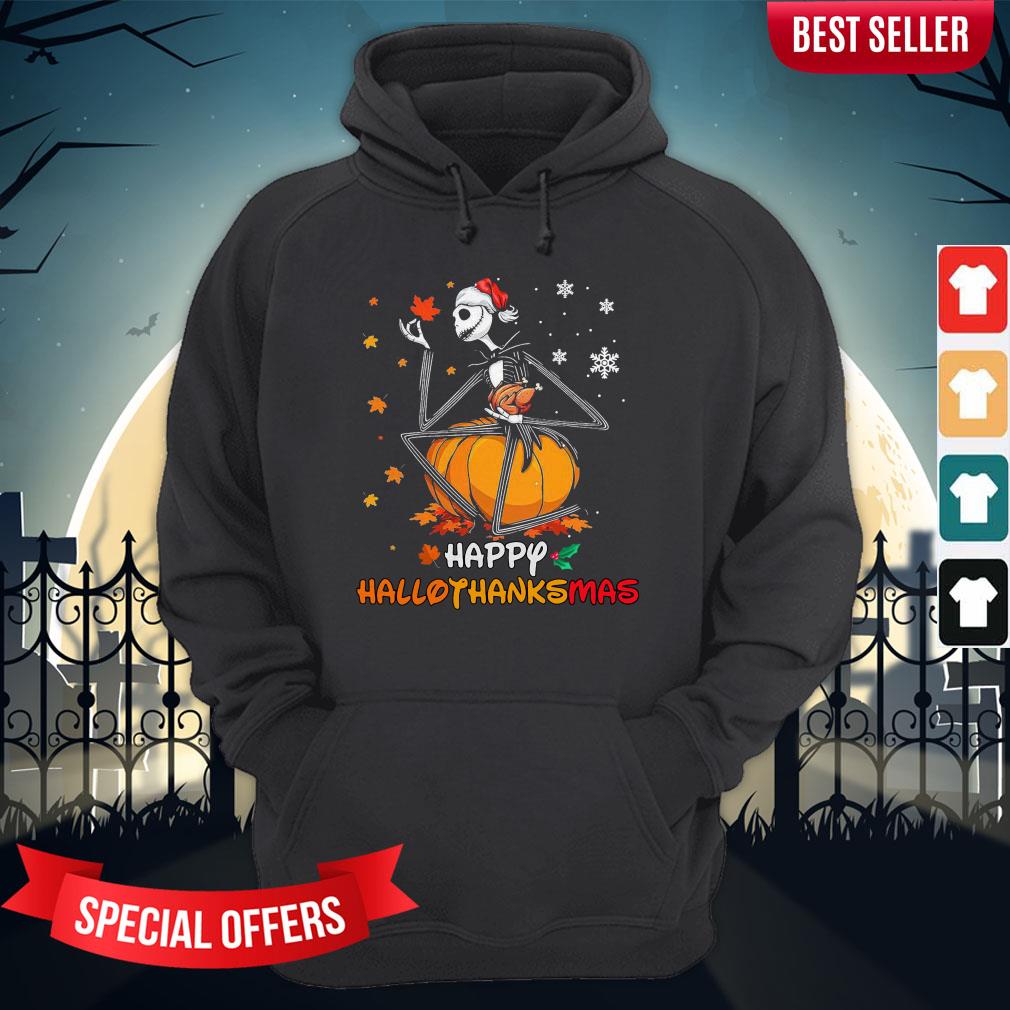 Jack Skellington Happy Hallothanksmas Shirt