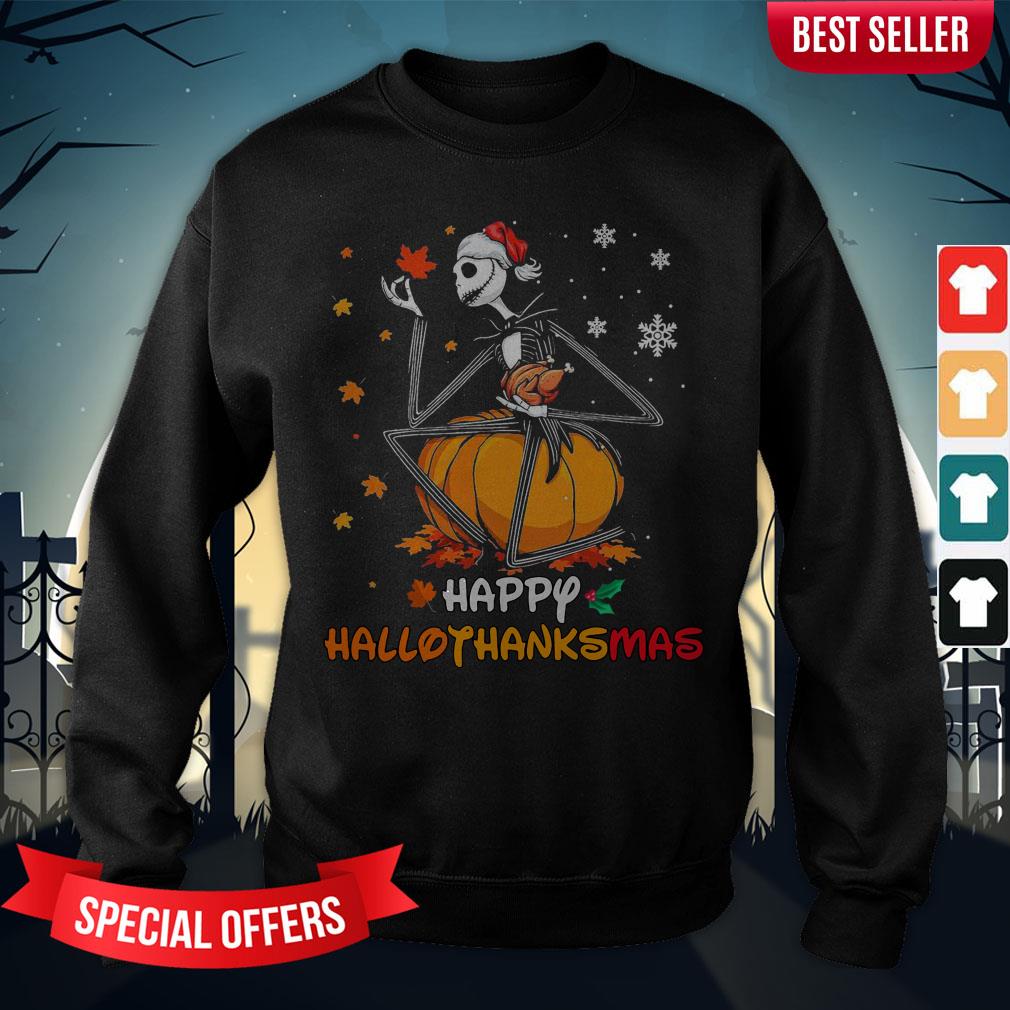 Jack Skellington Happy Hallothanksmas Shirt