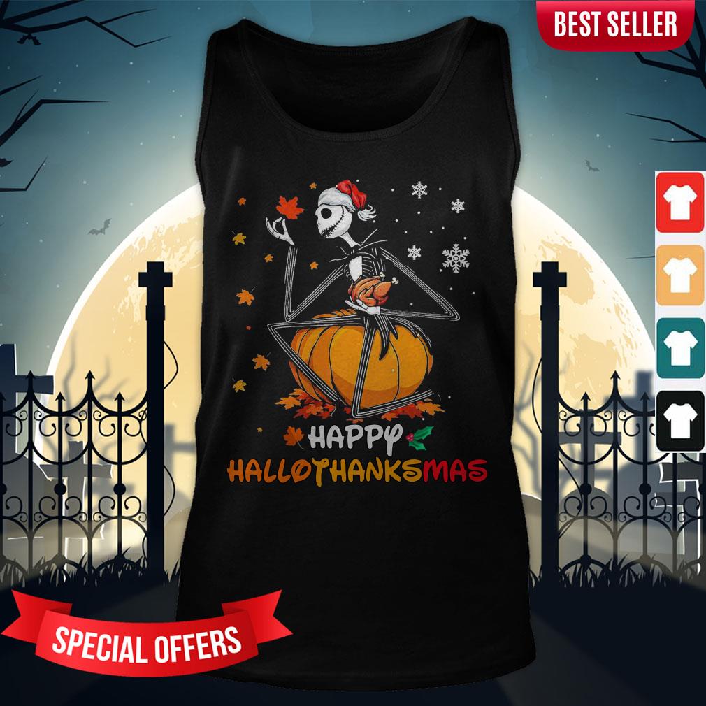 Jack Skellington Happy Hallothanksmas Shirt