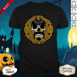 Cholo Calavera Sugar Skull Dia De Muertos Day Of Dead Shirt