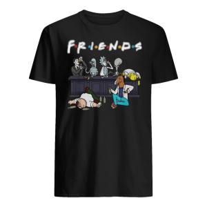 Cartoon Characters Netflix Friends Tv Series Shirt