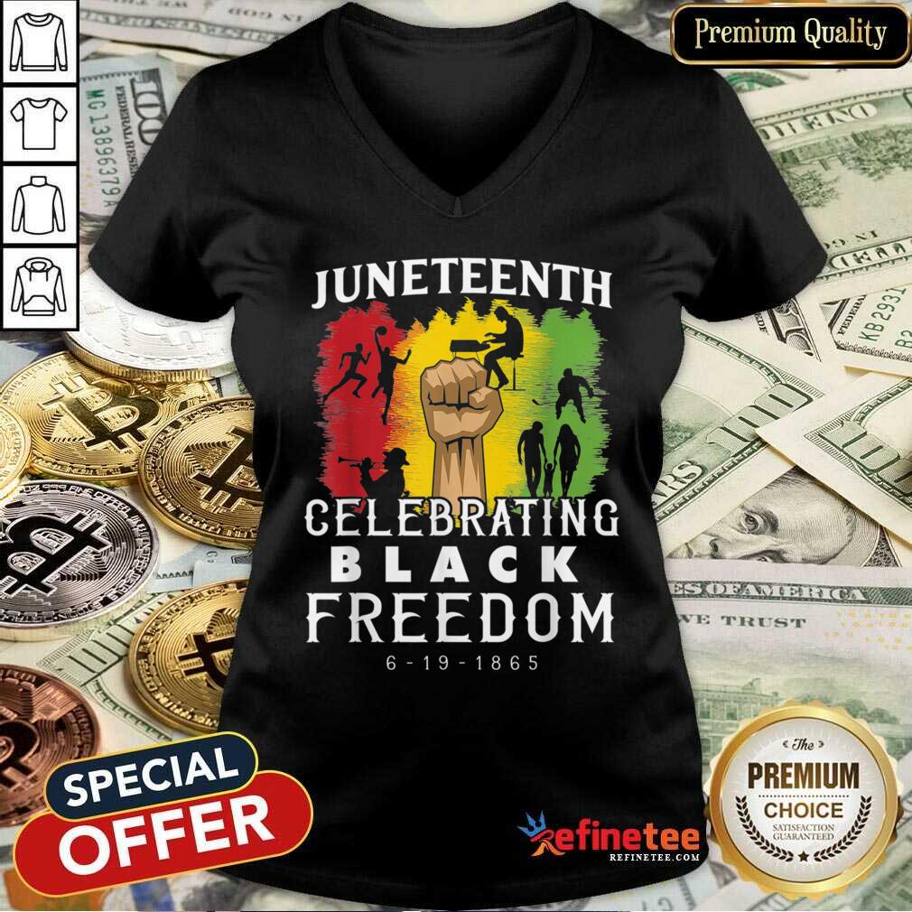 Juneteenth Celebrate Black Freedom 6-19-1865 Shirt