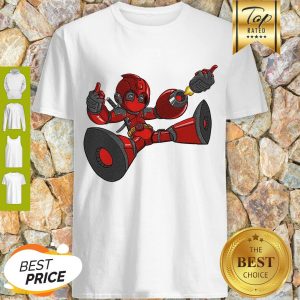 Cute Megaman Deadpool Capcom And Marvel Mashup Shirt