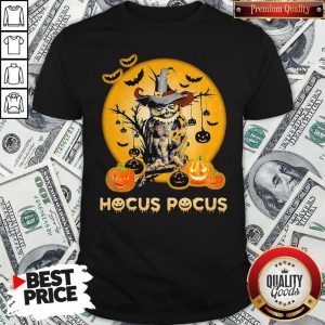 Cute Happy Halloween Owl Witch Hocus Pocus Pumpkin Shirt