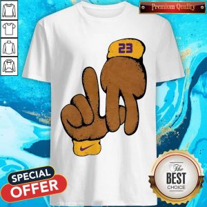 Premium Llerom James 23 Muppet Hamds T-Shirt