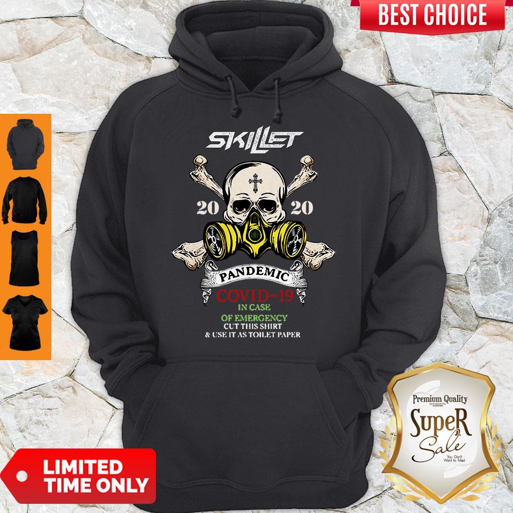 Skull Skillet Pandemic Covid-19 2020 In Case Of Emergency Cut This Shirt