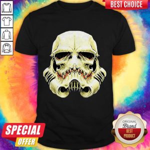 Pretty Stormtrooper Star Wars Skull Shirt