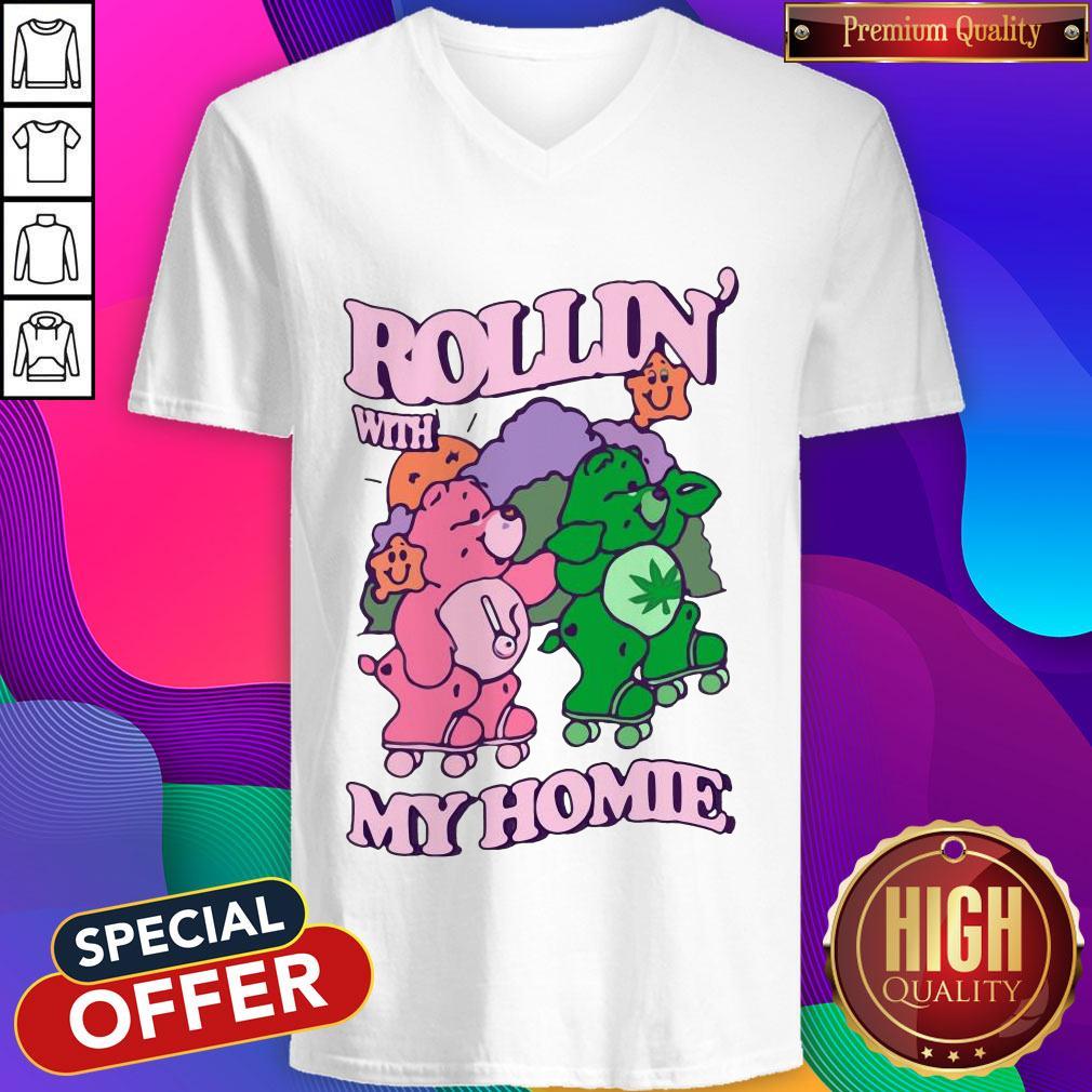 Casual Care Bear Rollin’ With My Homie Shirt