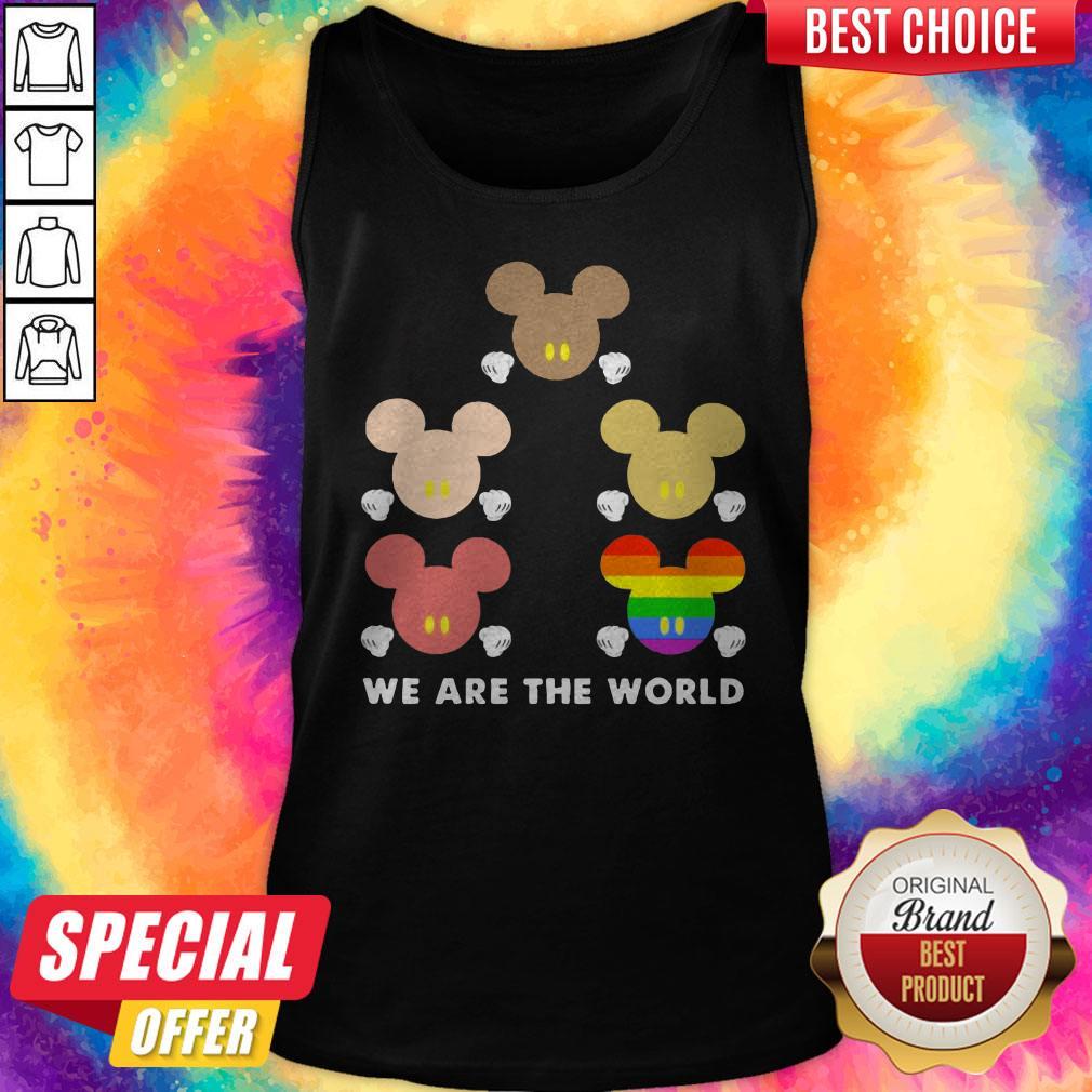 LGBT Mickey Mouse We Are The World Shirt