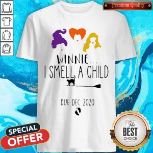 Sweet Hocus Pocus Winnie I Smell A Child Due Dec 2020 Shirt
