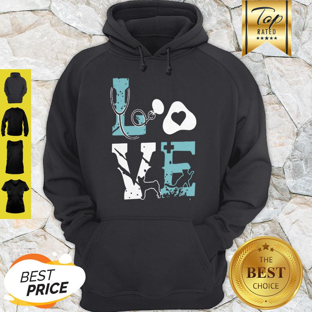 Love Cat Nurse Pet Paw Shirt