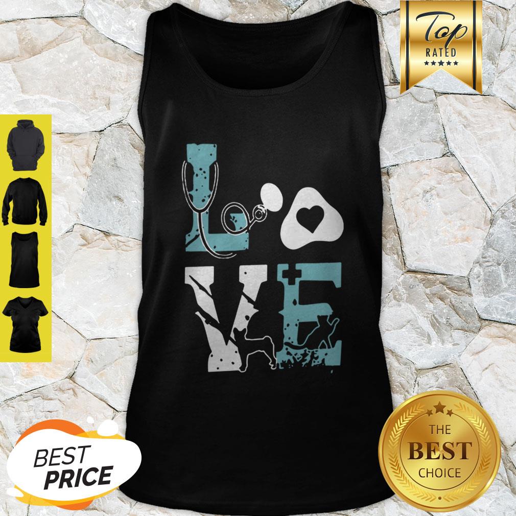 Love Cat Nurse Pet Paw Shirt