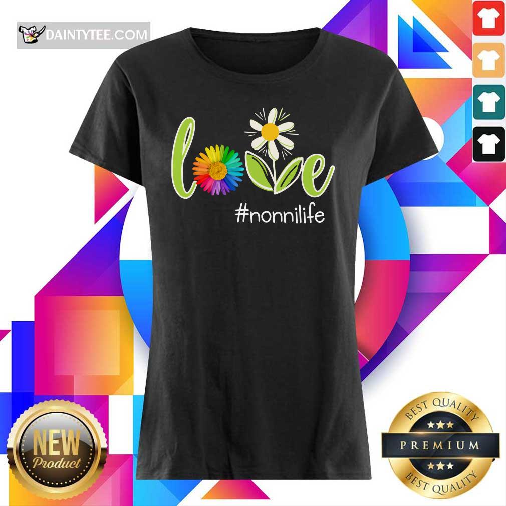 Love Nonni Life Flower Artistry Shirt