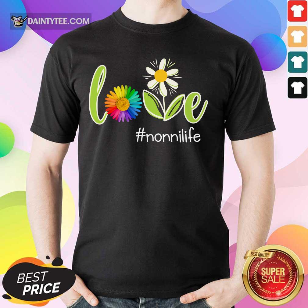 Love Nonni Life Flower Artistry Shirt