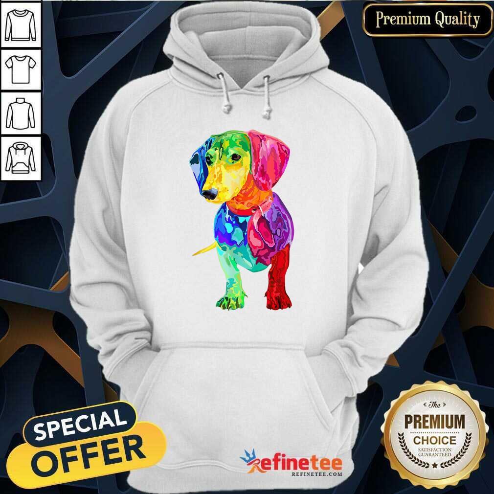 Lover Dachshund Colorful Shirt