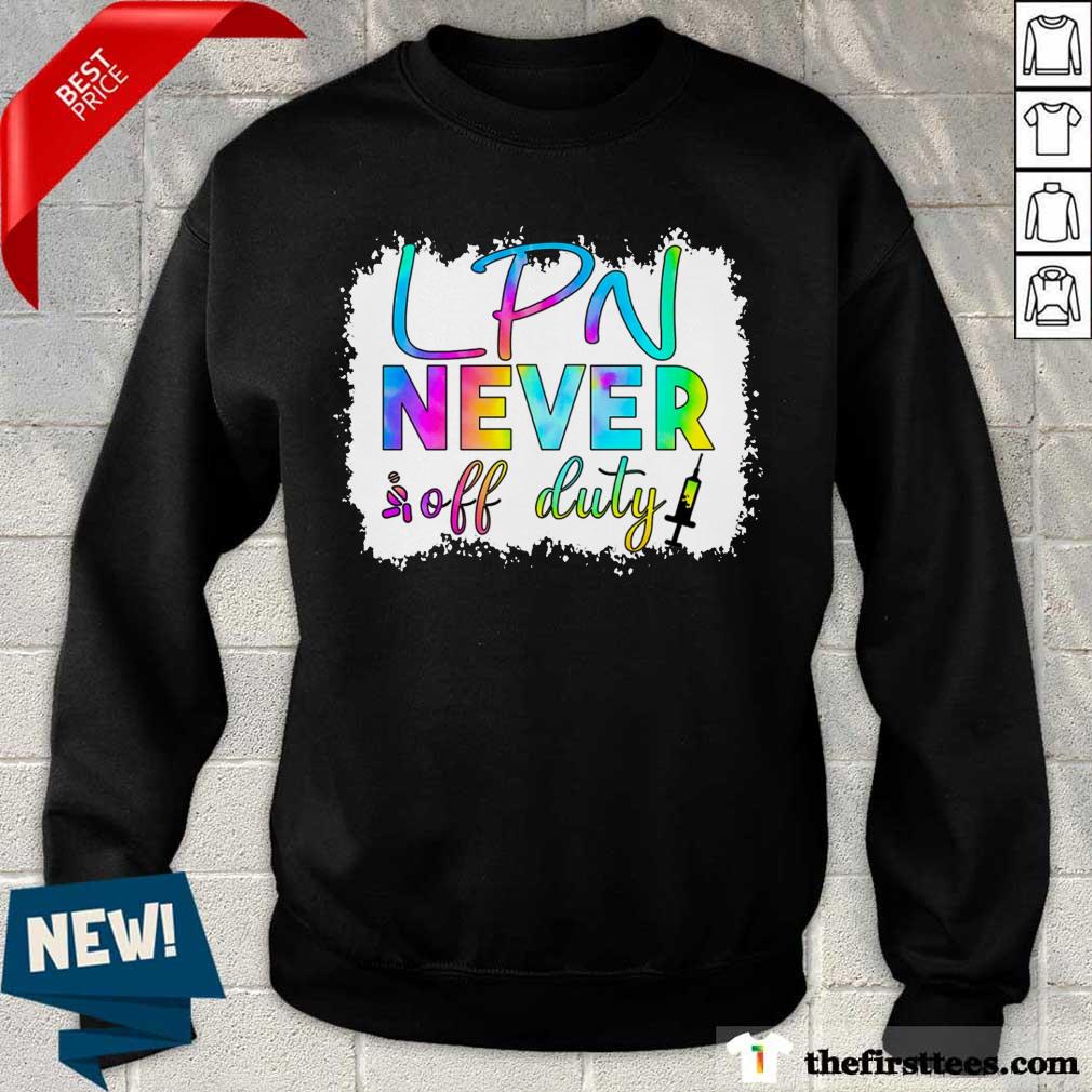 LPN Never Off Duty Color Shirt
