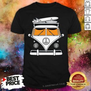 Awesome Bus And Surfer Board Shirt
