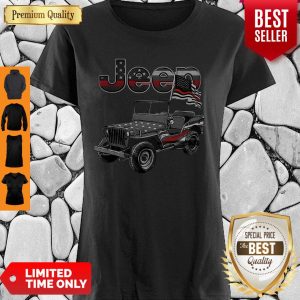 Official American Flag Jeep Shirt
