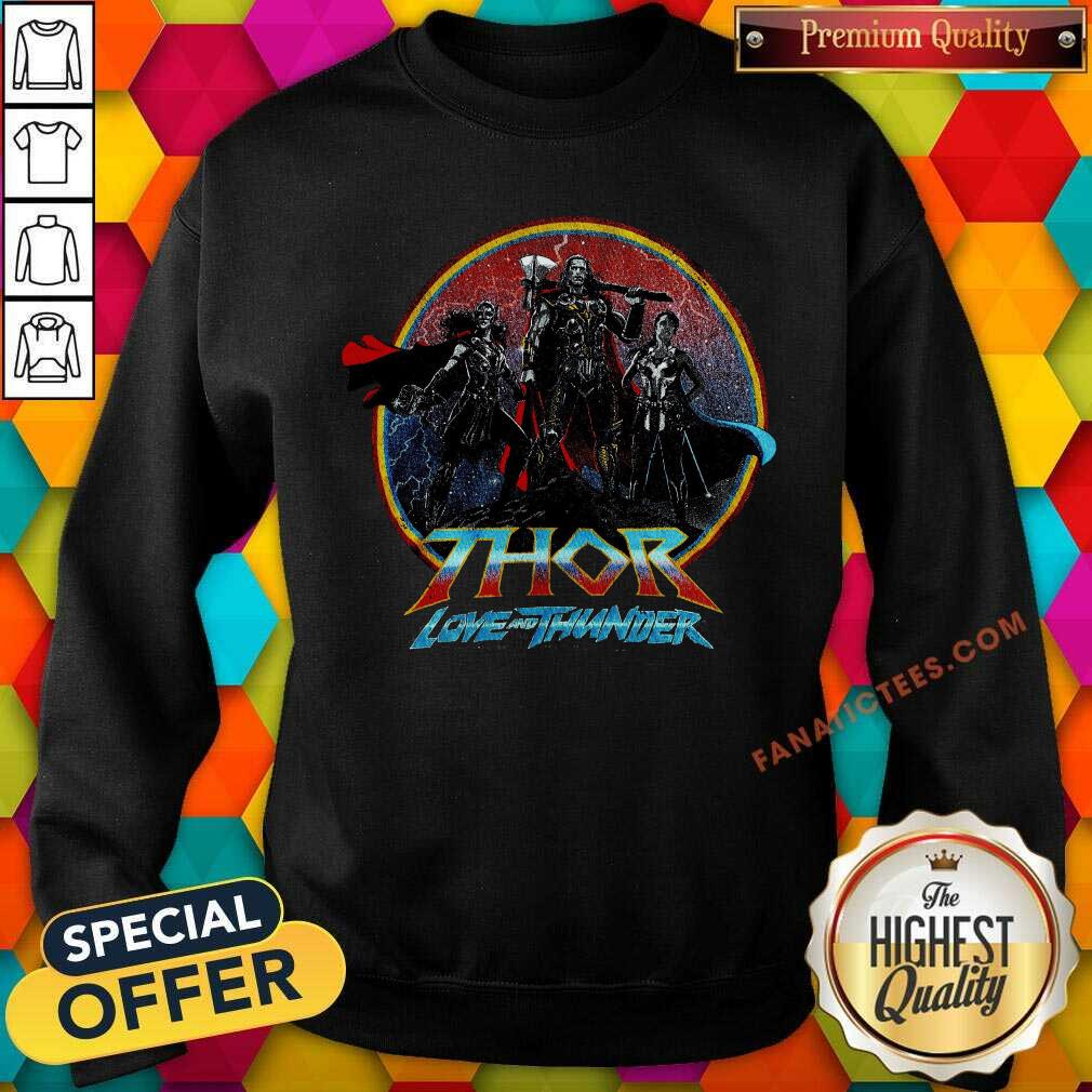 Marvel Thor Love And Thunder Logo Shirt