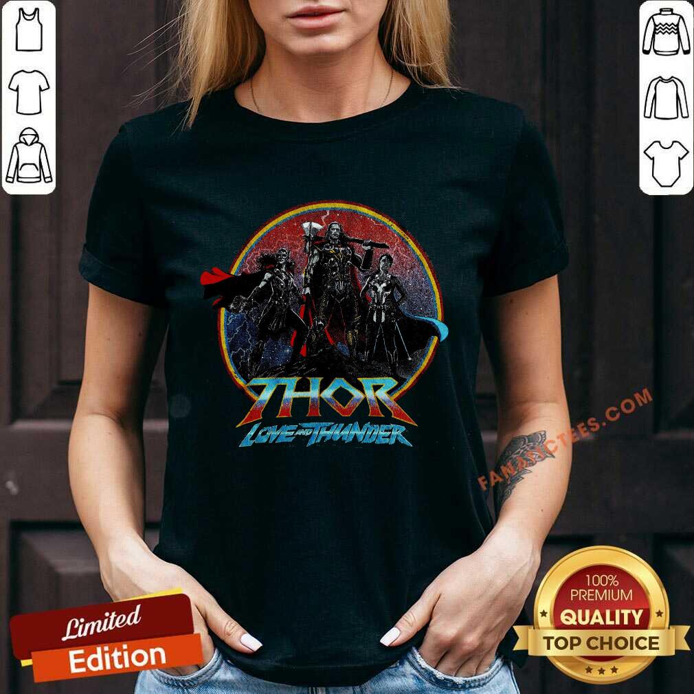 Marvel Thor Love And Thunder Logo Shirt