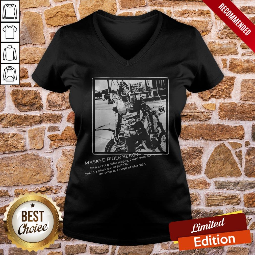 Masked Rider Black Designed By Yoshito Sugawara Shirt