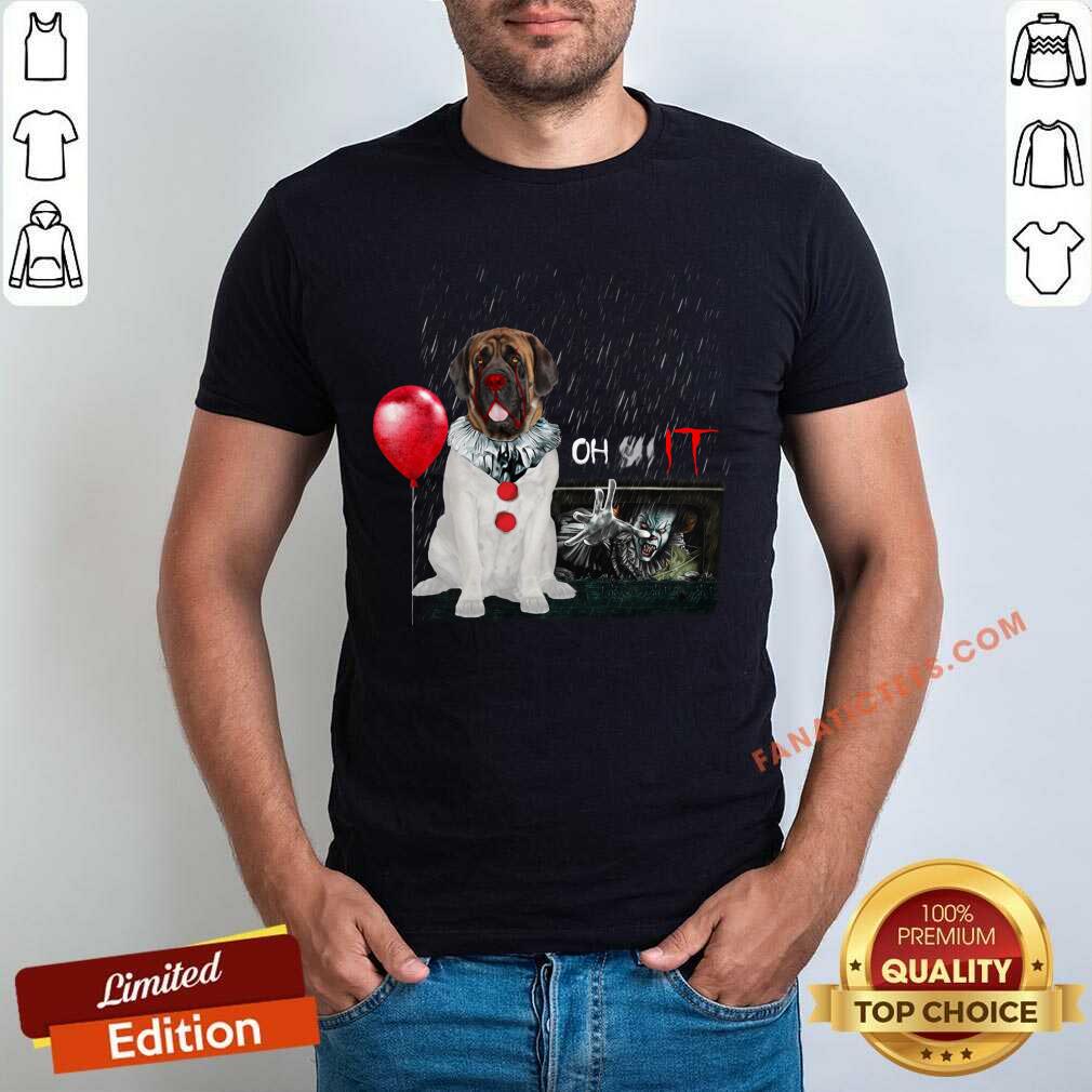 Mastiff Dog Oh Shit IT Shirt