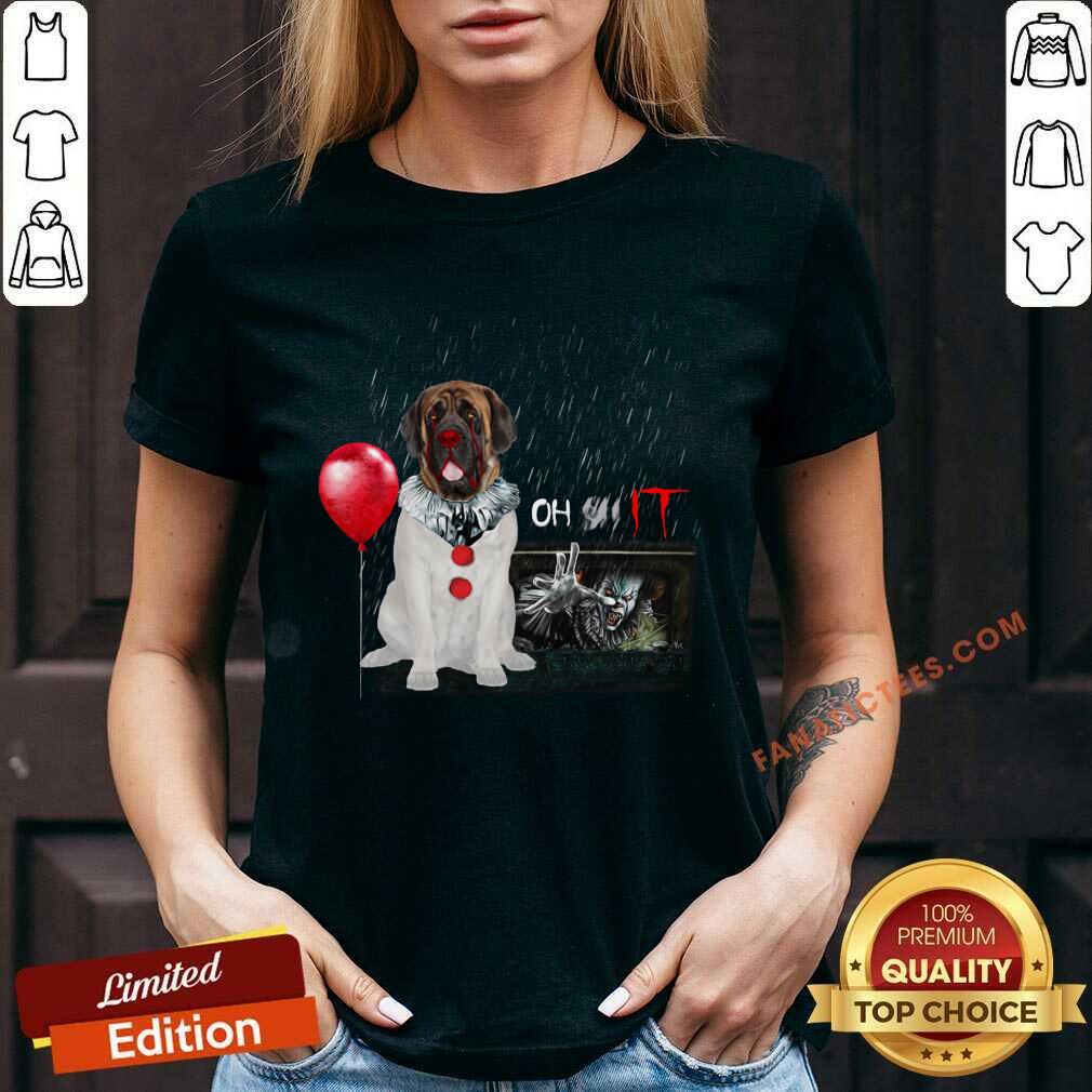 Mastiff Dog Oh Shit IT Shirt