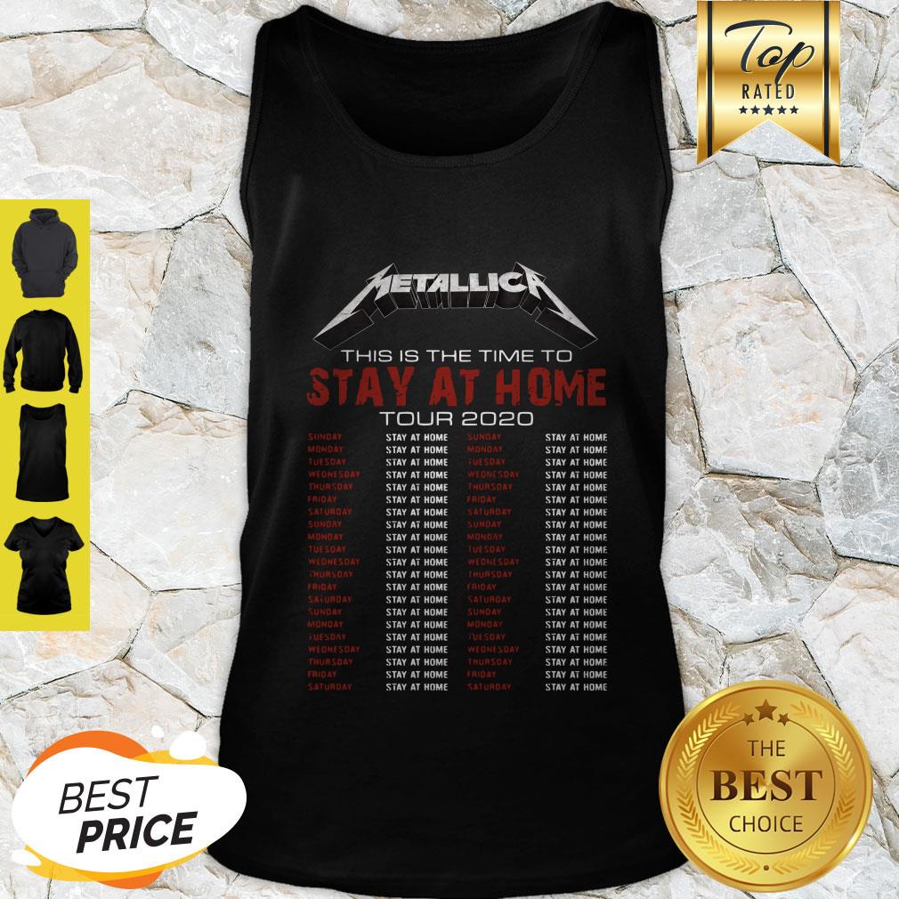 Metallica This Is The Time To Stay At Home Tour 2020 Shirt