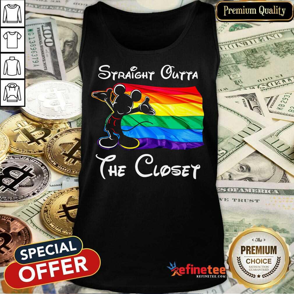 Mickey Straight Outta The Closet Shirt