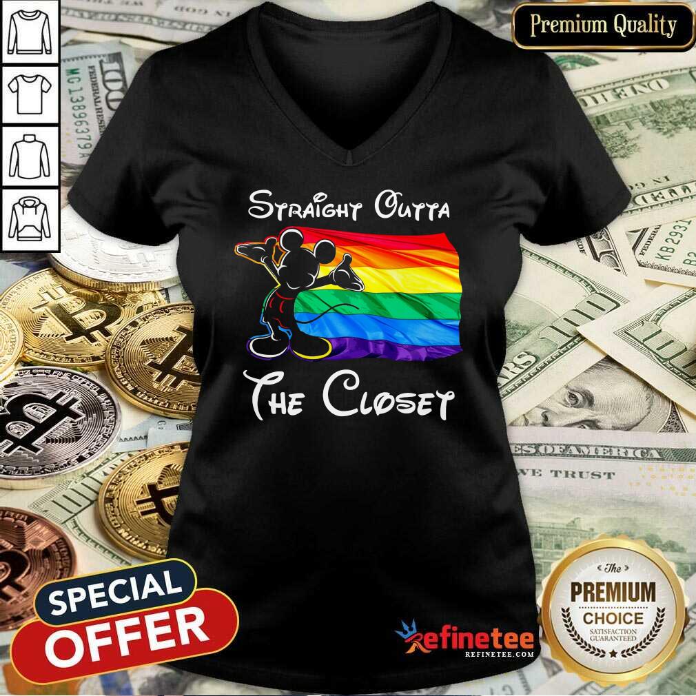 Mickey Straight Outta The Closet Shirt