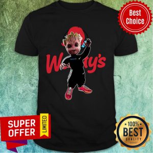 Baby Groot Wendy's Logo Halloween Shirt