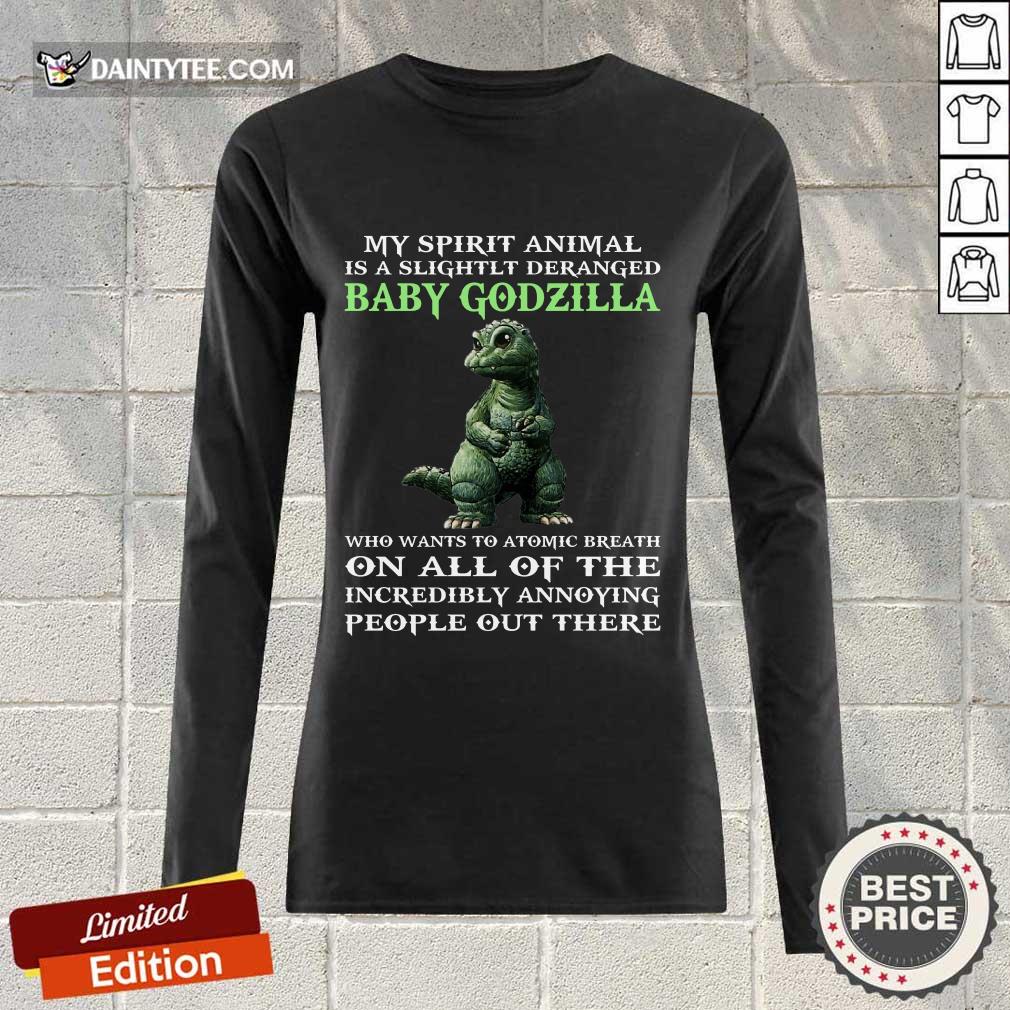My Spirit Animal Baby Godzilla Shirt
