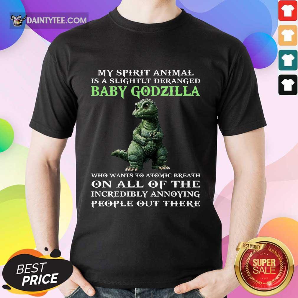 My Spirit Animal Baby Godzilla Shirt
