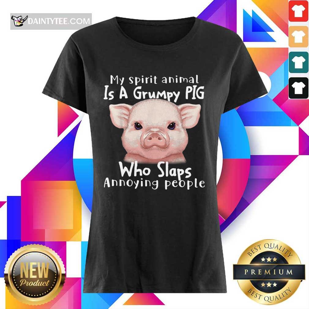 My Spirit Animal Is A Grumpy Pig Shirt