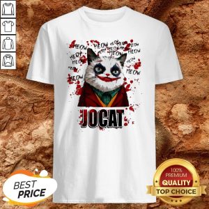 Joker Meow Jocat Halloween Shirt