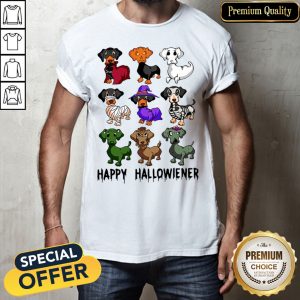 Dachshund Dog Happy Halloween Shirt