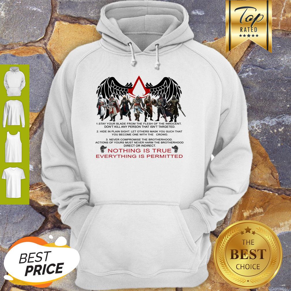Nice Assassin’s Creed Logo Nothing Is True Everything Is Permitted Shirt