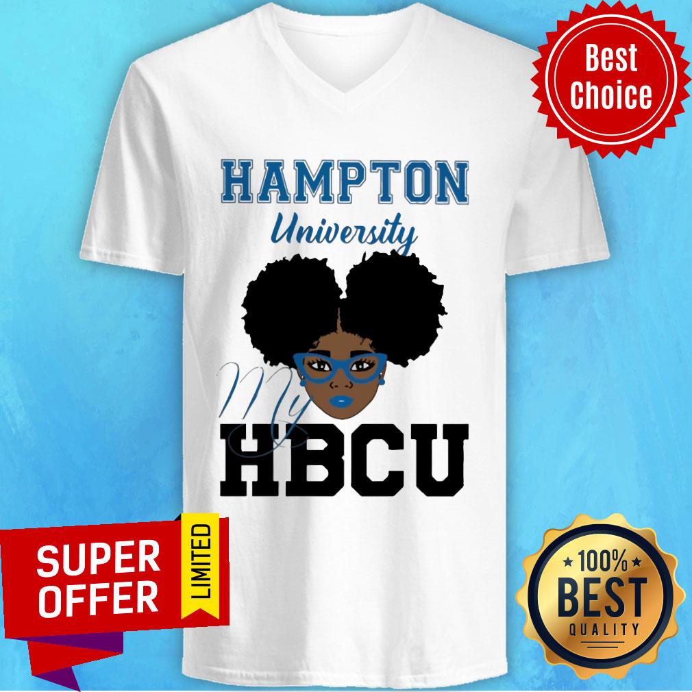 Nice Black Girl Hampton University My HBCU Shirt