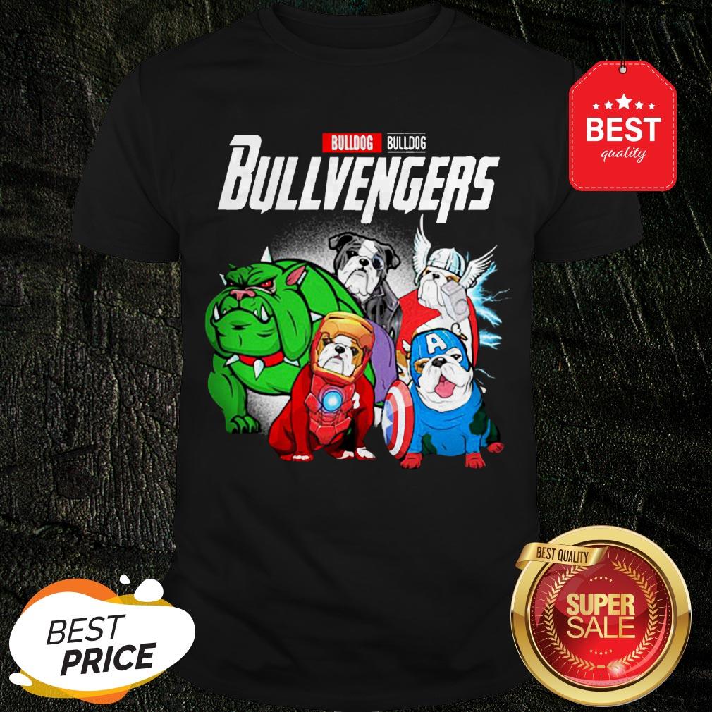 Nice Bulldog Bullvengers Avengers Endgame Shirt