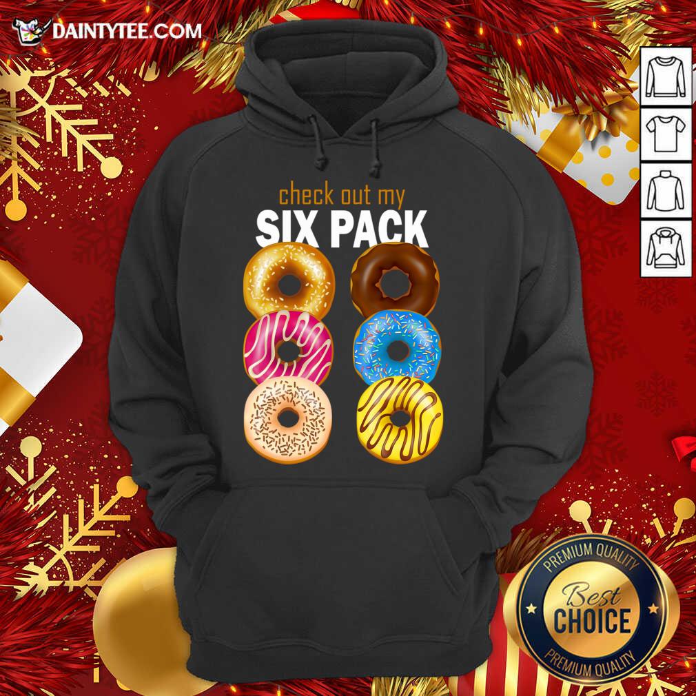 Nice Check Out My Six Pack Funny Best Gift For Christmas T-Shirt
