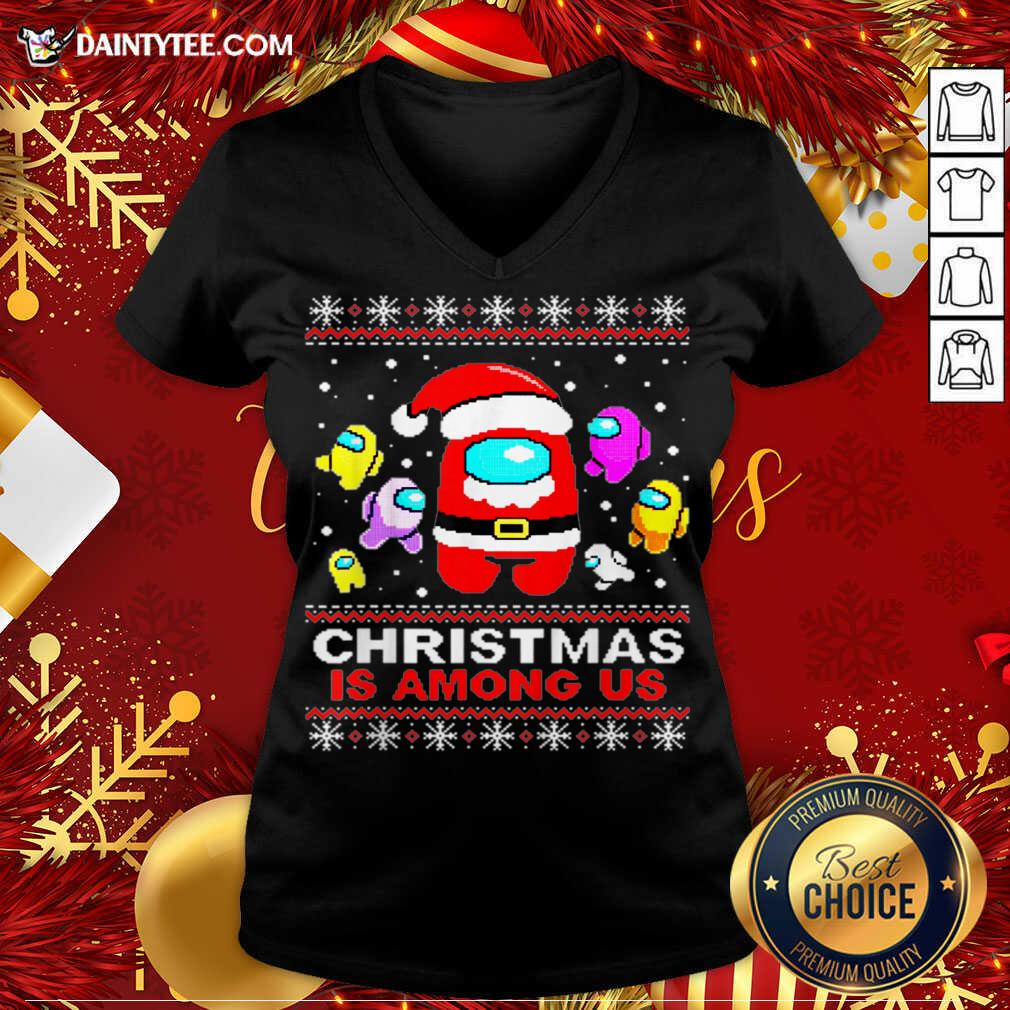 Nice Christmas Costume A Mong Stars Game Us Vintage Shirt