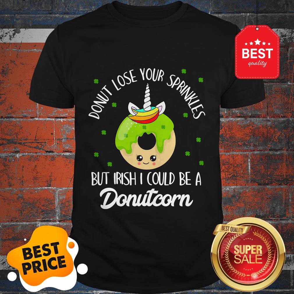 Nice Donutcorn Funny Cute Donut Unicorn Irish St Patrick’s Day Shirt