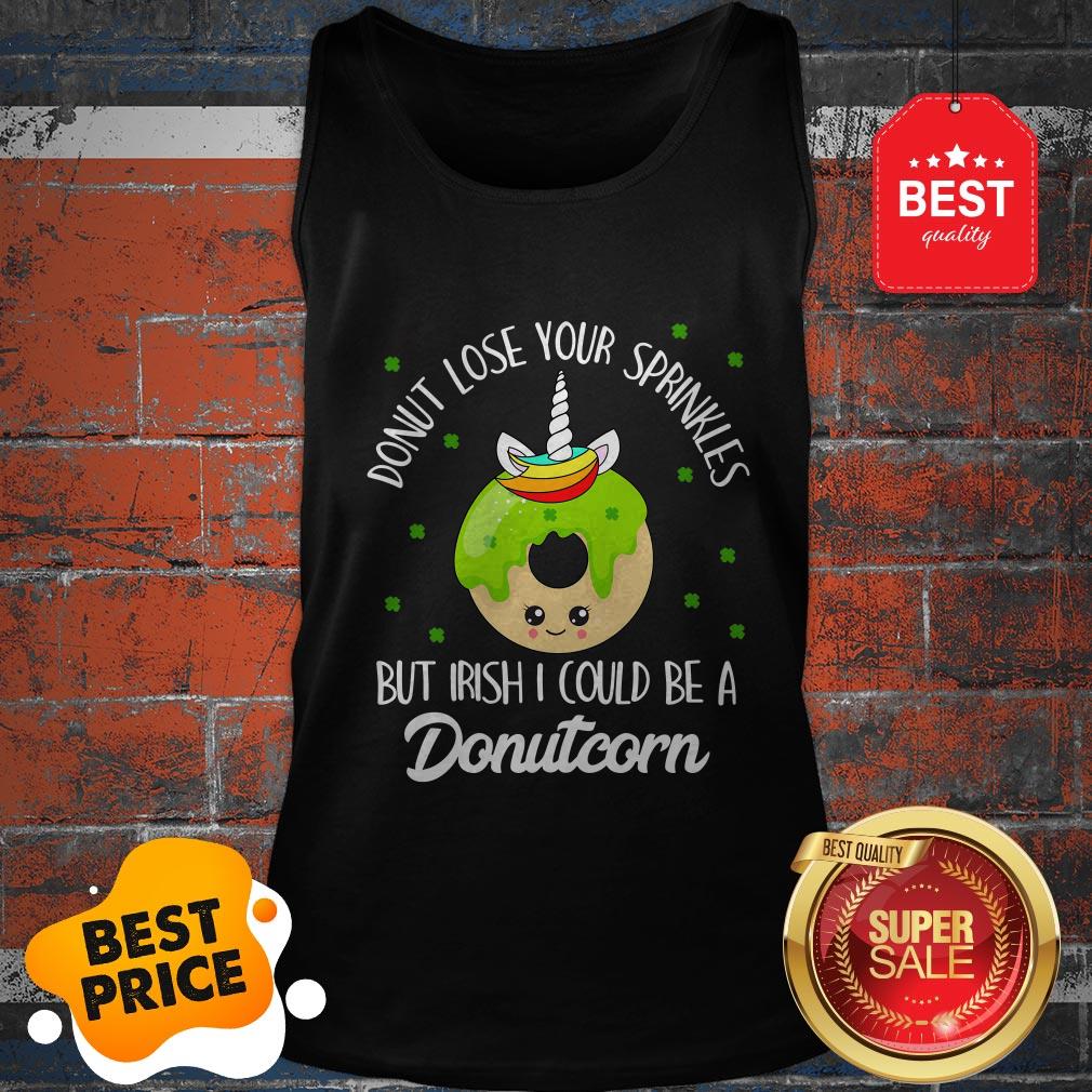 Nice Donutcorn Funny Cute Donut Unicorn Irish St Patrick’s Day Shirt