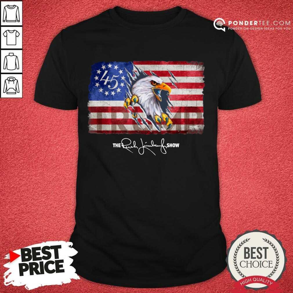Nice Eagle The Rush Limbaugh Show 03 Shirt