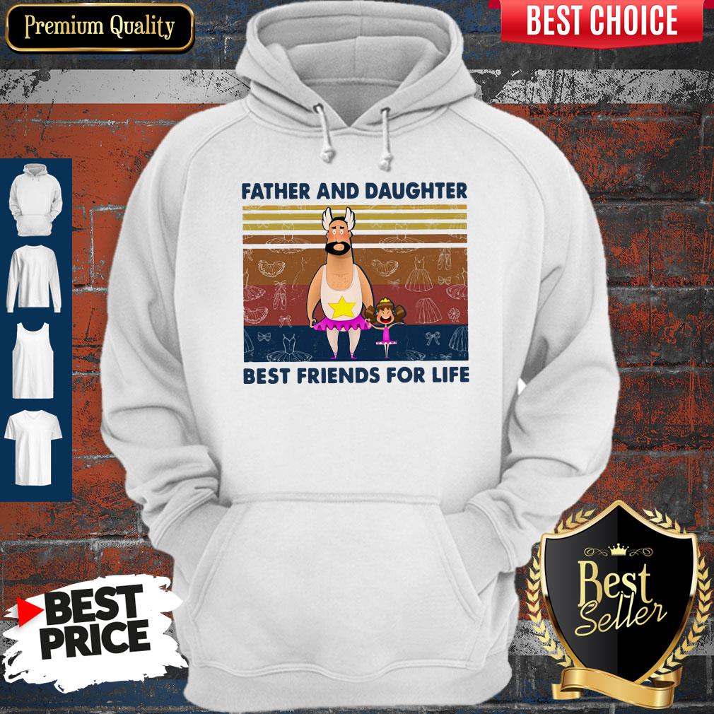 Nice Father And Daughter Best Friends For Life Vintage Shirt