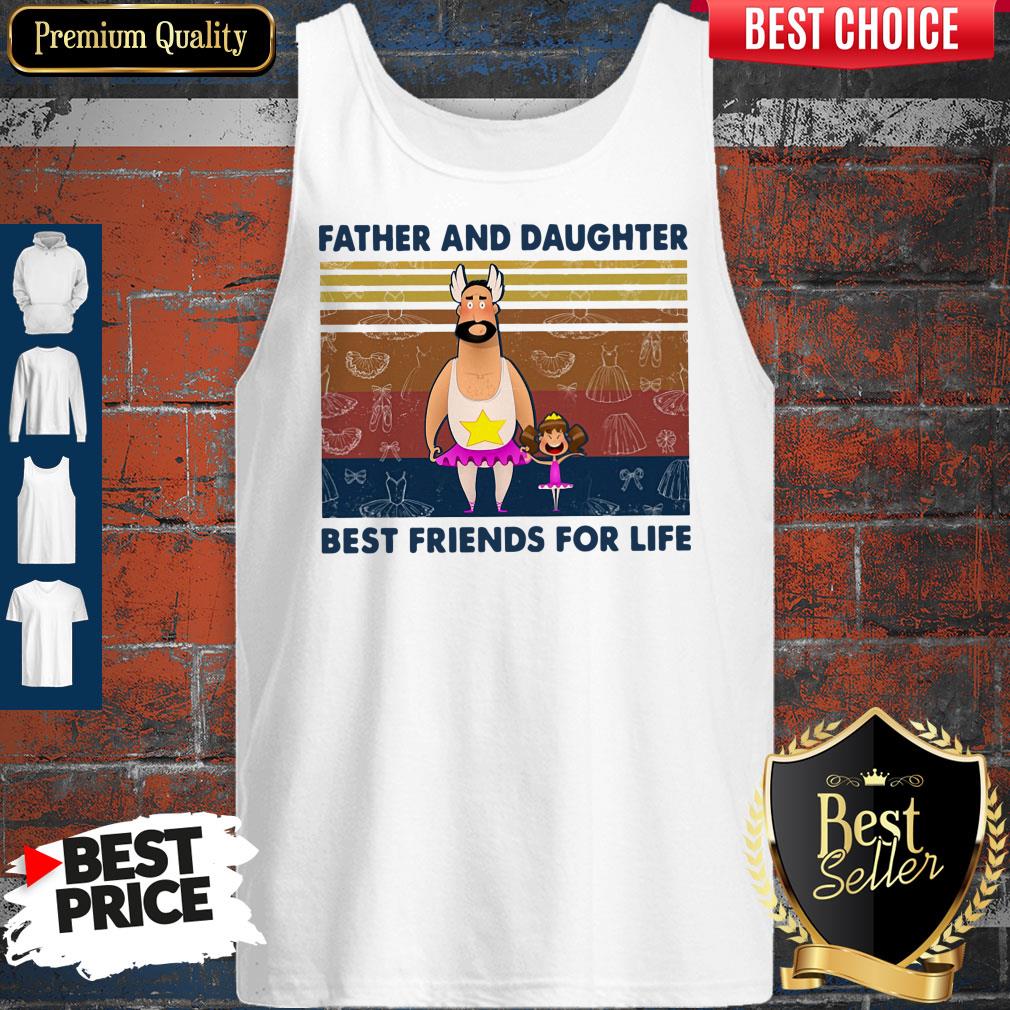 Nice Father And Daughter Best Friends For Life Vintage Shirt