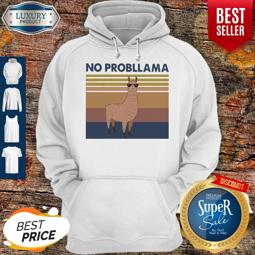 Nice Llama No Probllama Vintage Shirt